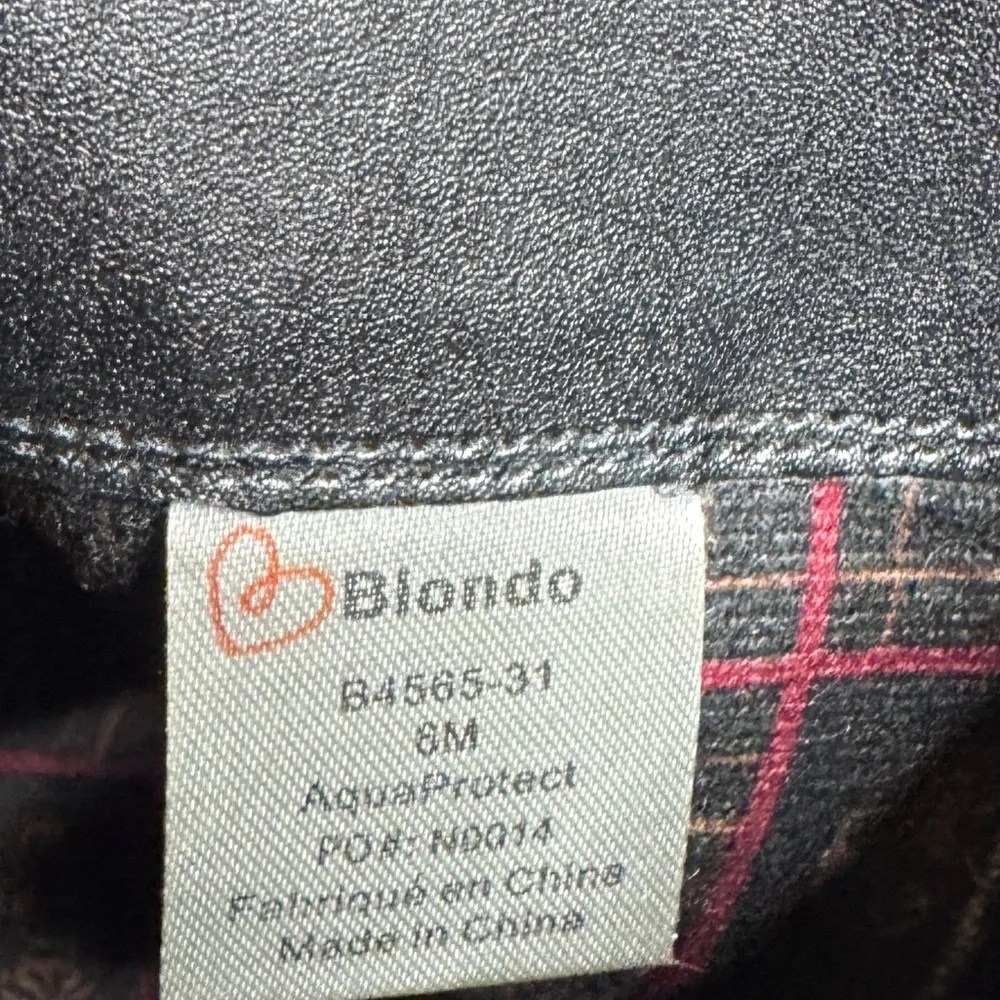 Blondo Sierra Suede Leather Black Over the Knee Waterproof Women's Boots Size 6‎